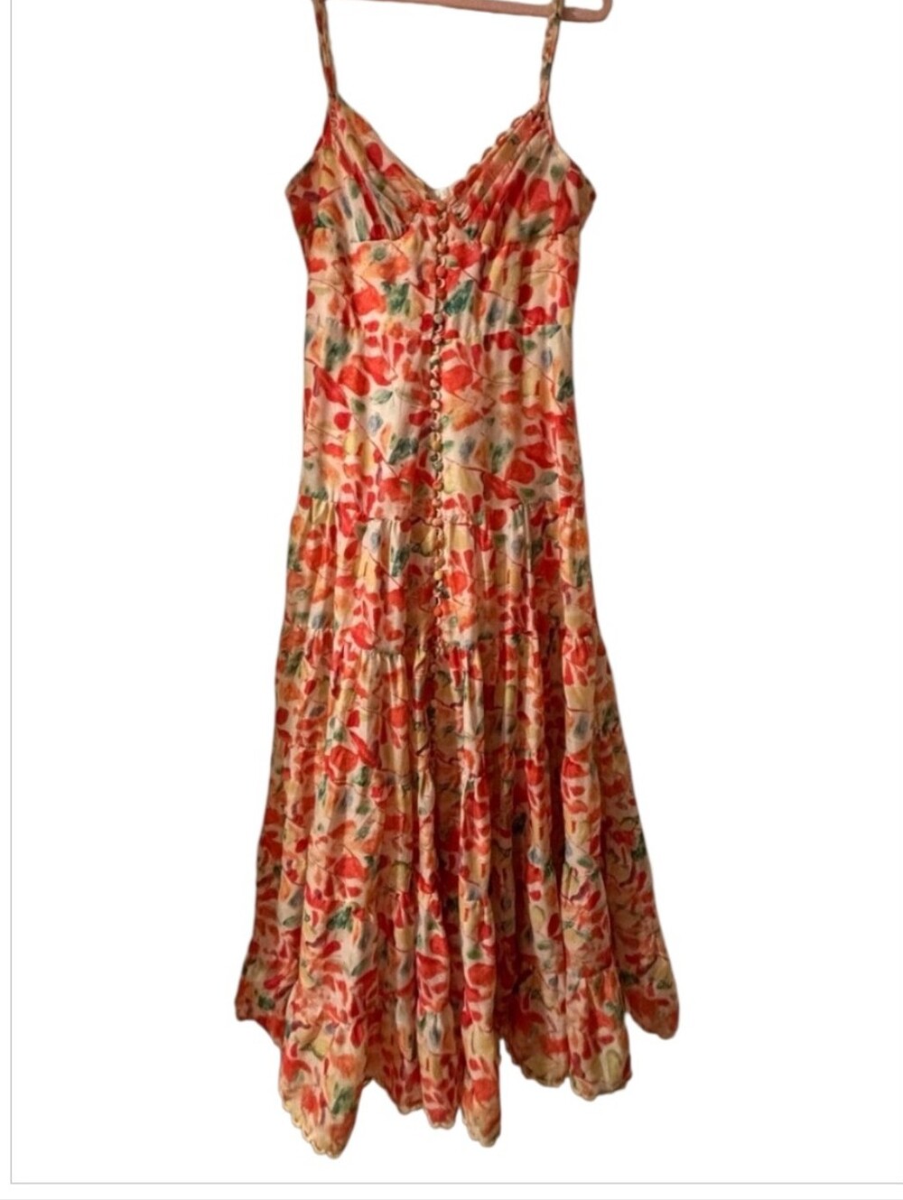 ASTR the Label Tazia Button Front Sweetheart Maxi Dress M - Picture 13 of 13